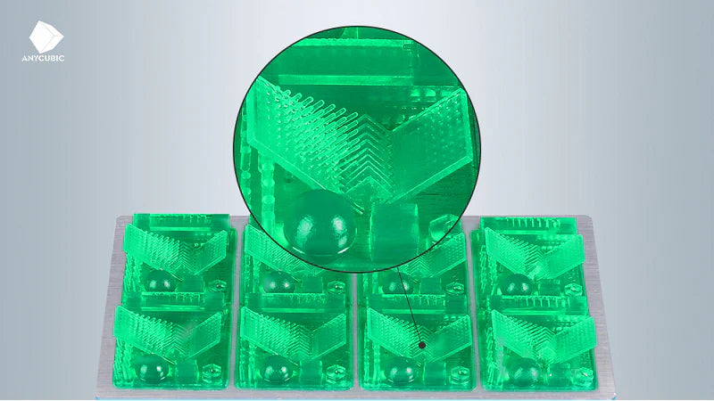 3D Printer Test Print: Anycubic Resin Exposure Range Finder