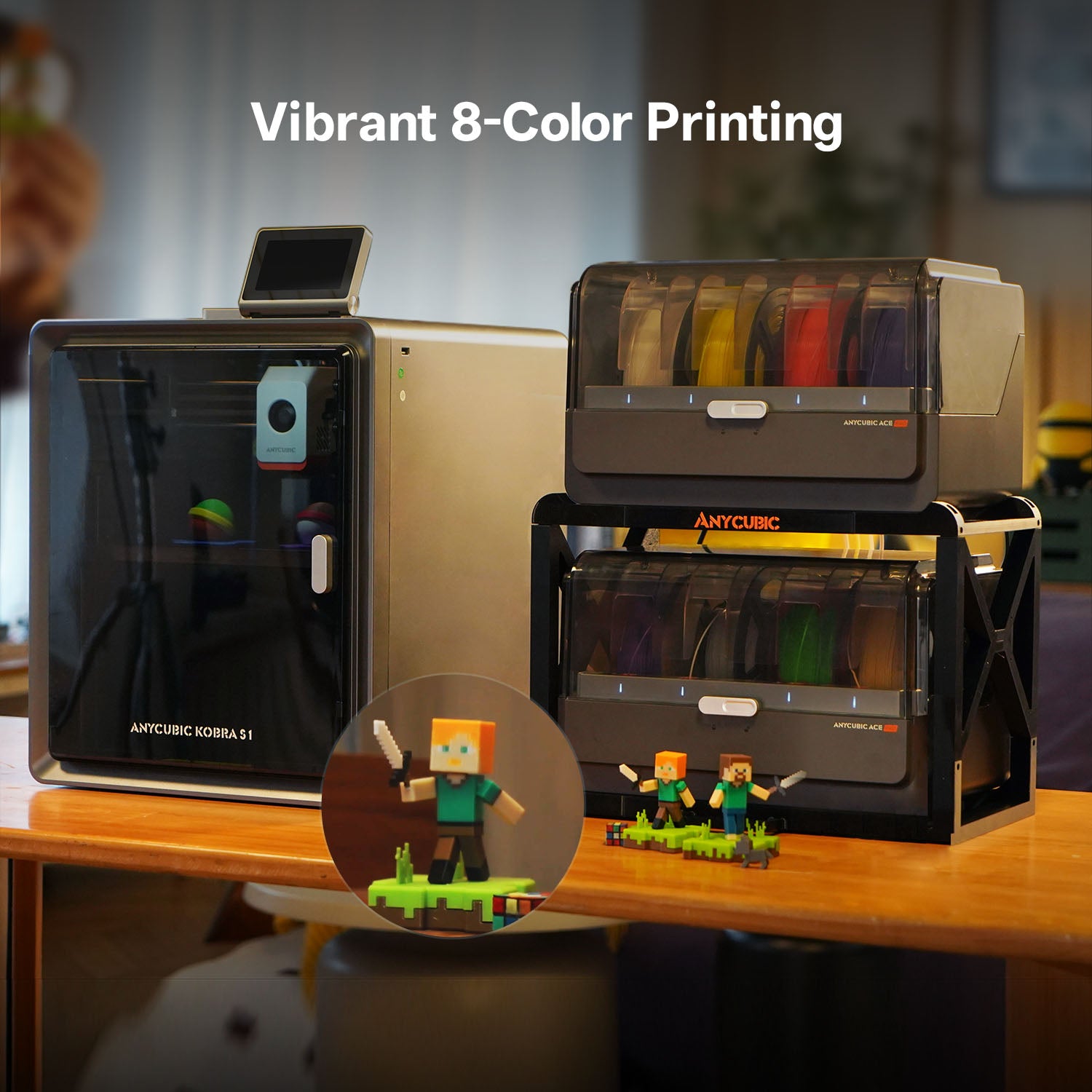 Anycubic Kobra S1 Combo: Affordable Multicolour 3D Printing