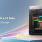 Anycubic Kobra S1 Max 3D Printer Only, Support Multi-Color 3D Printing,350℃ Hotend for Engineering-Grade Filaments, 600mm/s High-Speed, AI Detection & Auto-Resume, Large 350x350x350mm³ Print Volume