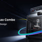 Anycubic Kobra S1 Max Combo 3D Printer, 600mm/s High-Speed, ACE 2 Pro Native 4-Color Expandable to 16, LeviQ 3.0 Auto Leveling, 350℃ Nozzle, 65℃ Heated Chamber CoreXY, Large Print Size 350x350x350mm