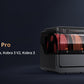 Anycubic ACE 2 Pro Multicolor Filament Dryer Box for Kobra 3, Kobra 3 V2, Kobra 3 Max, Kobra 3 Max V2 3D Printer, 65℃ Active Drying, Quiet Brushless Motors & Auto Refill, Active Moisture Control