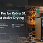 Anycubic Kobra S1 Combo 3D Printer, 4 Stunning Multicolor with Anycubic ACE PRO, 600mm/s High Speed and 320℃ Hotend Free-Clog Extruder, Intelligent Drying While Printing, Built-in Camera 250*250*250mm