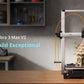 Anycubic Kobra 3 Max V2 3D Printer Only, 420×420×500mm³ Large Print Volume,350℃ Full-Metal Hotend, Auto-Leveling & Anti-Skip, Support Multicolor Need ACE 2 Pro, 600mm/s Print Speed, Smart Vibration
