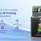 ANYCUBIC Kobra S1 ACE 2 Pro Combo Multi-Color 3D Printer, Up to 16-Color Printing, Fully Enclosed CoreXY, 600 mm/s High Speed, 320°C Hotend & Auto Leveling, Filament Drying, 250×250×250 mm³