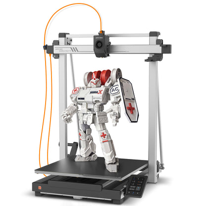 Anycubic Kobra 3 Max V2 3D Printer Only, 420×420×500mm³ Large Print Volume,350℃ Full-Metal Hotend, Auto-Leveling & Anti-Skip, Support Multicolor Need ACE 2 Pro, 600mm/s Print Speed, Smart Vibration
