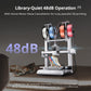 Anycubic Kobra X 3D Printer, 600mm/s High-Speed FDM Printer with 4-Color Printing, 49-Point Auto-Leveling, Smart AI Detection for Beginners & Professionals, 260x260x260 mm