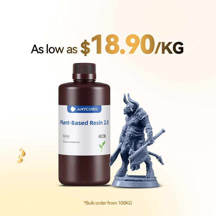 Plant-Based UV Resin 10-100kg Deals