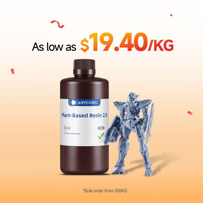 Plant-Based UV Resin 10-100kg Deals