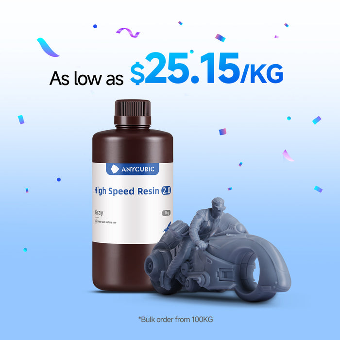 High Speed Resin 2.0 10-100kg Deals