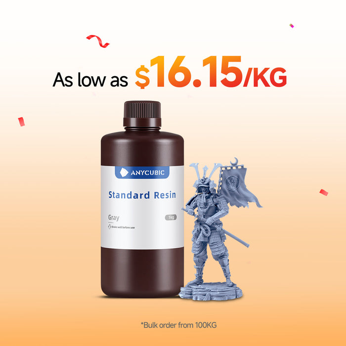 Standard Resin 10-100kg Deals