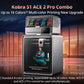 ANYCUBIC Kobra S1 ACE 2 Pro Combo Multi-Color 3D Printer, 600mm/s High Speed, LeviQ 3.0 Auto Leveling, Quick Detachable 320℃ Hotend, 65℃ Filament Drying, Ultra-Quiet 44dB, 250x250x250mm Print Size