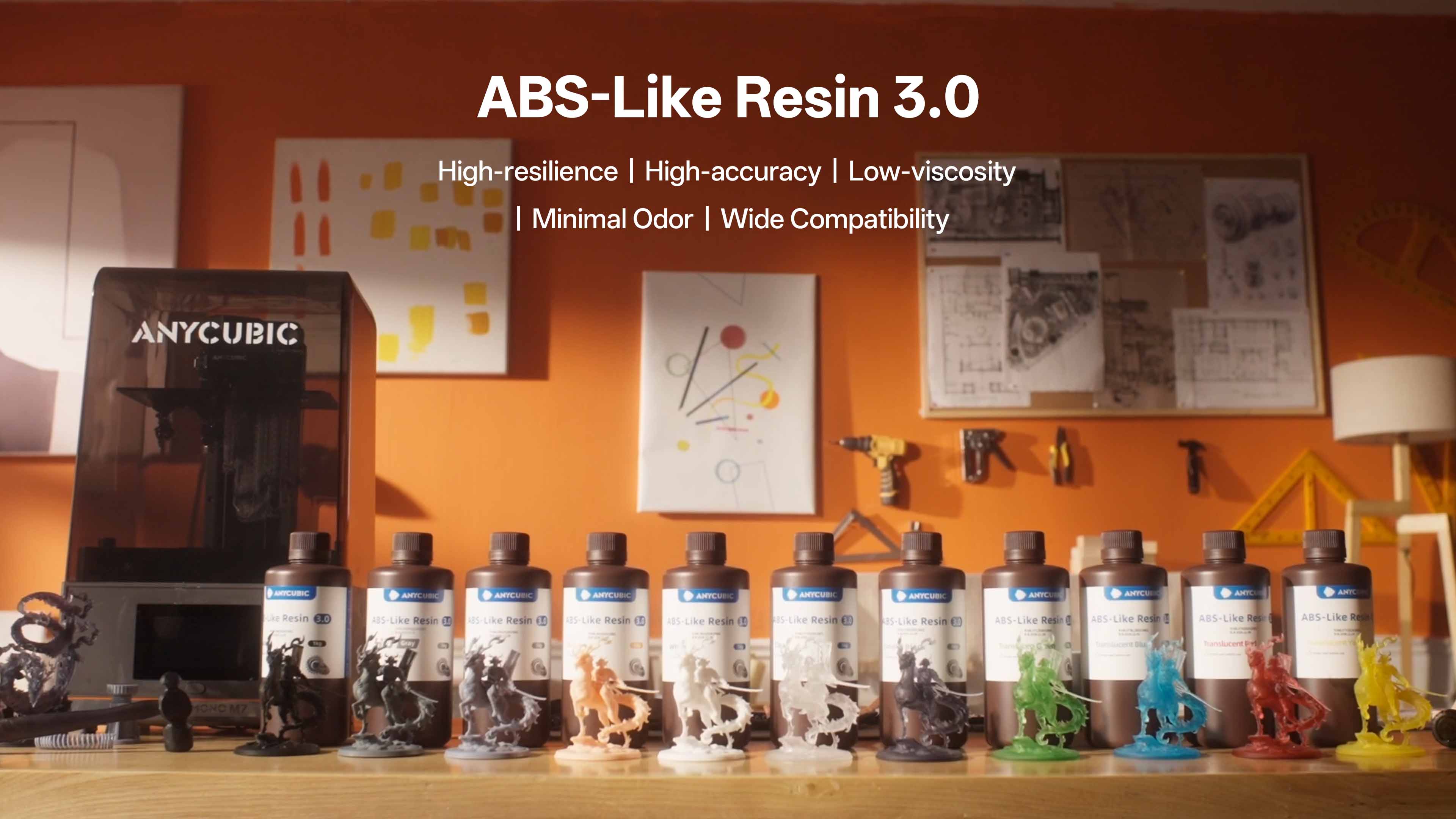 Load video: ABS-Like Resin 3.0