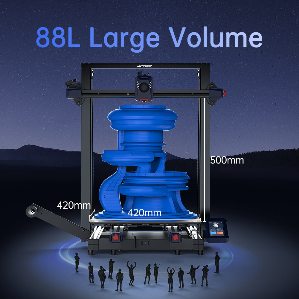 Anycubic Kobra 2 Max - Flagship High-Speed Large-Format FDM