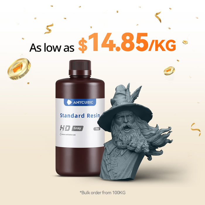 Standard Resin 10-100kg Deals