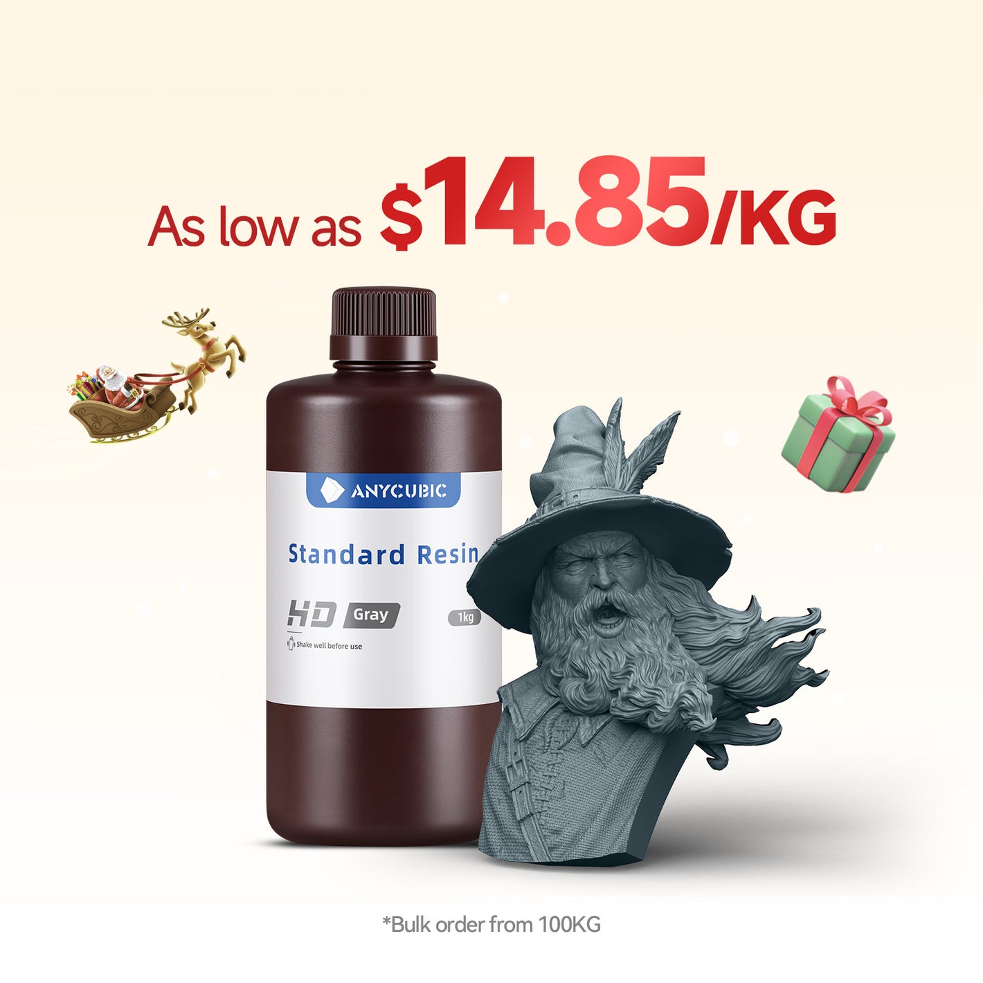 Standard Resin 10-100kg Deals