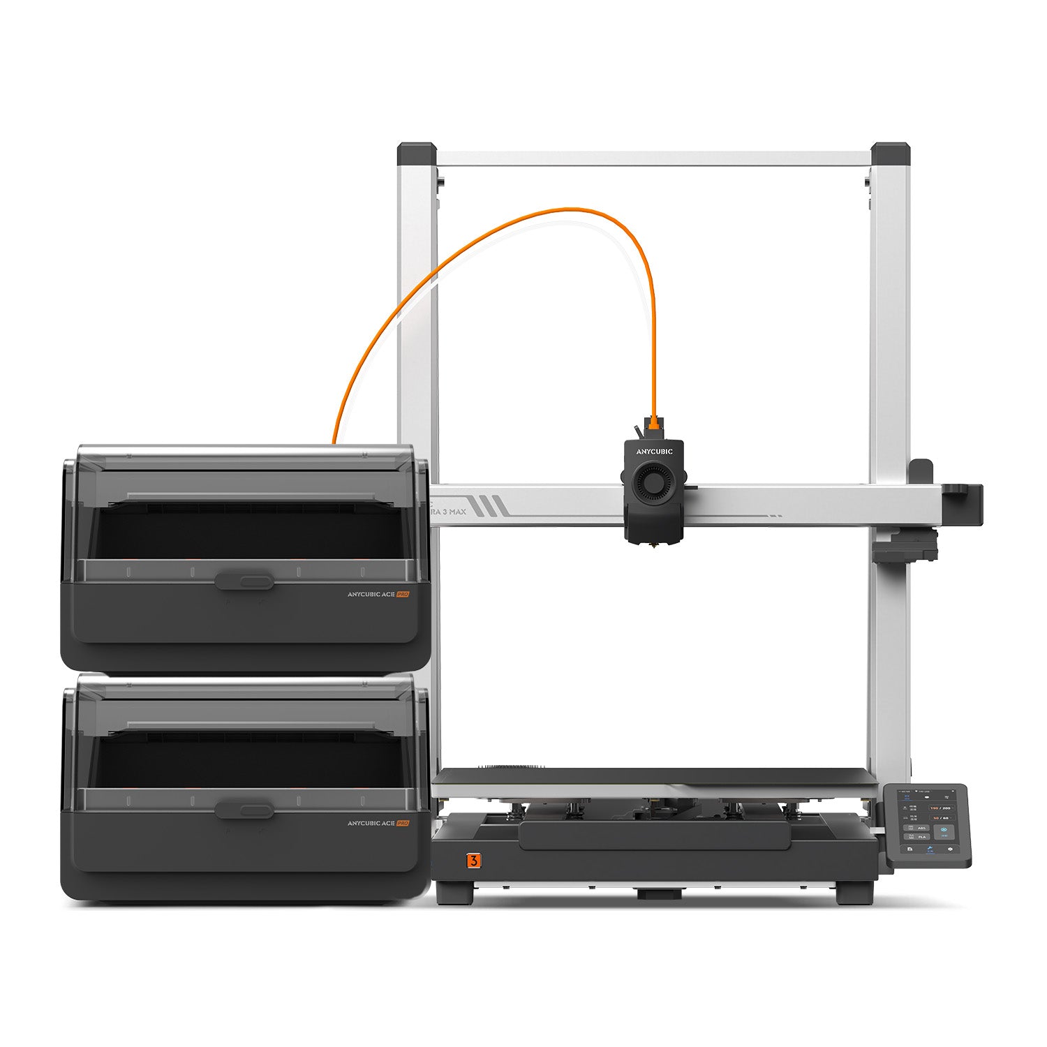 Kobra 3 Max Combo: The Largest Consumer-Grade Multicolor 3D