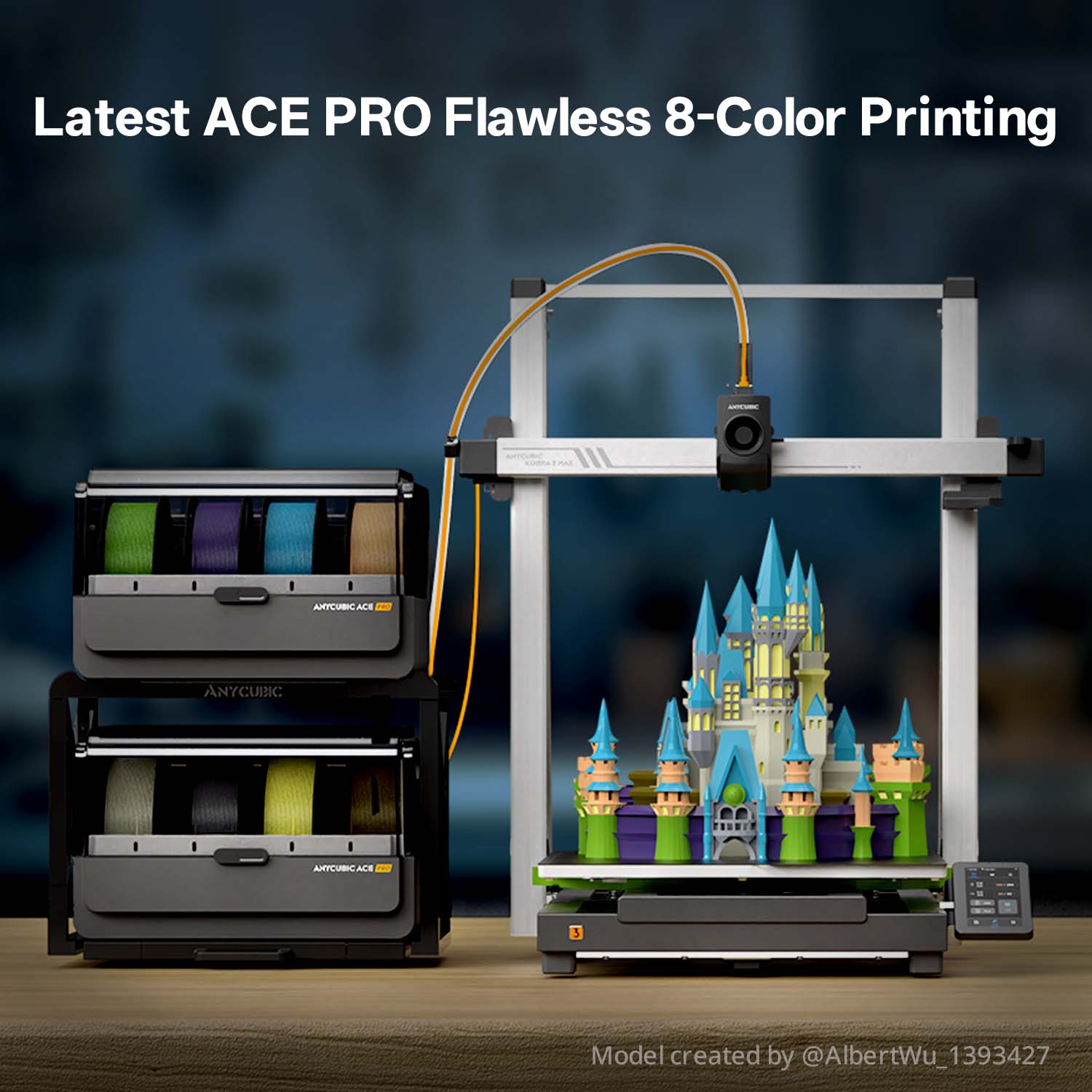 Kobra 3 Max: The Largest Multicolor 3D Printer? Shop Now! | Anycubic
