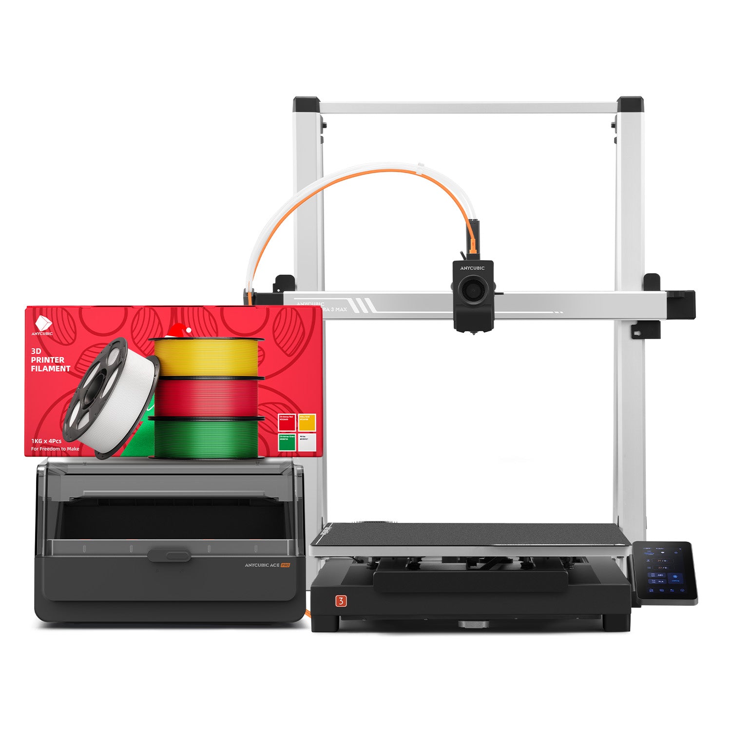 Kobra 3 Max Combo: The Largest Consumer-Grade Multicolor 3D