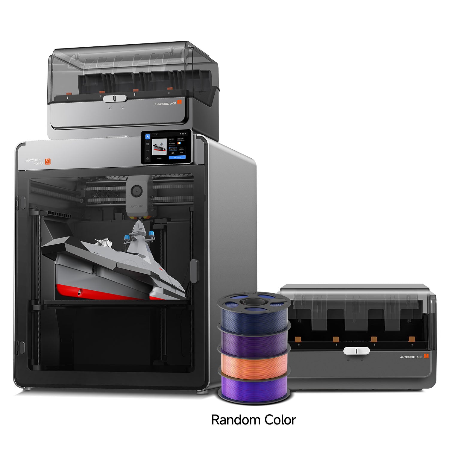 Kobra S1 Max Combo: Large Format 16-Color 3D Printer