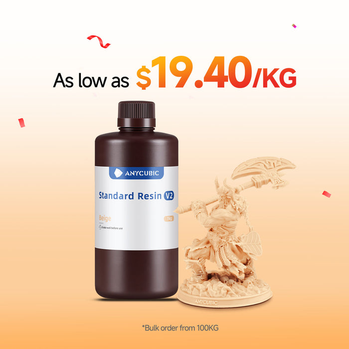 Standard Resin V2 10-100kg Deals