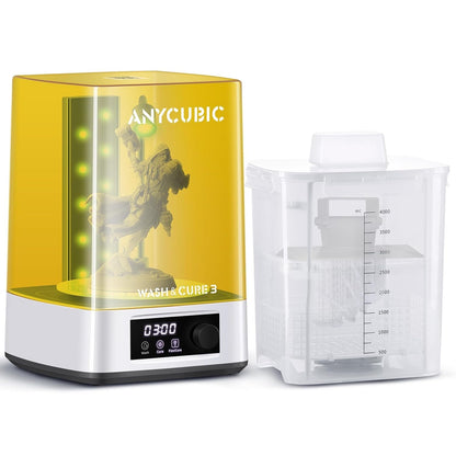 ANYCUBIC Wash and Cure Station, Larger Volume 2 in 1 Wash and Cure 3.0