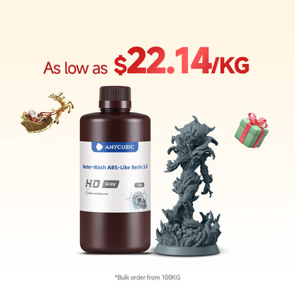 Water-Wash ABS-Like Resin 3.0 10-100kg Deals