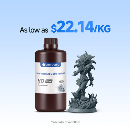 Water-Wash ABS-Like Resin 3.0 10-100kg Deals