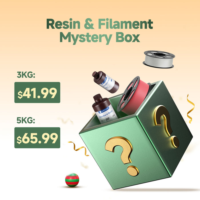 Anycubic Resin and Filament Mystery Box