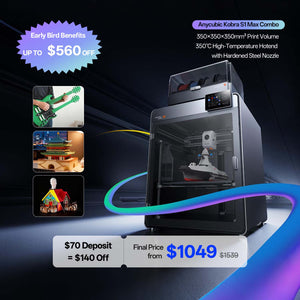 Anycubic Kobra S1 Max Combo Deposit