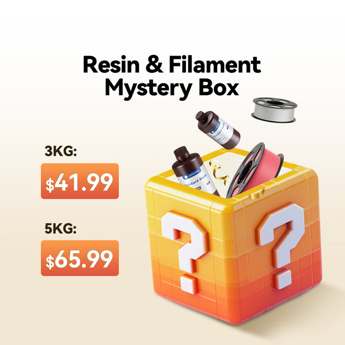 Anycubic Resin and Filament Mystery Box
