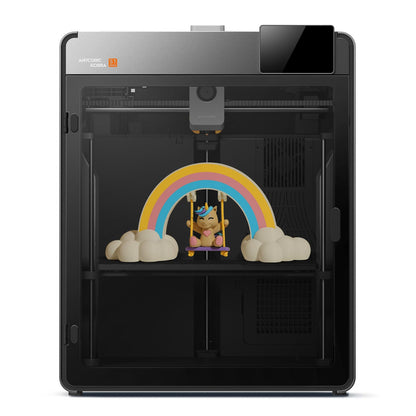 Anycubic Kobra S1 Max 3D Printer Only, Support Multi-Color 3D Printing,350℃ Hotend for Engineering-Grade Filaments, 600mm/s High-Speed, AI Detection & Auto-Resume, Large 350x350x350mm³ Print Volume