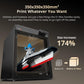 Anycubic Kobra S1 Max 3D Printer, Fully-Enclosed CoreXY with 65℃ Chamber, 350℃ Hotend for Engineering-Grade Filaments, Large 350mm³ Volume, 600mm/s High-Speed, AI Detection & Auto-Resume