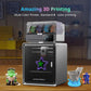 Anycubic Kobra S1 ACE 2 Pro Combo Multi-Color 3D Printer, CoreXY 600 mm/s High Speed Printing with Auto Calibration, 320℃ Quick Detachable Nozzle and Built-in Camera, 250x250x250 mm Printing Size