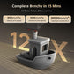 Anycubic Kobra S1 Max 3D Printer, Fully-Enclosed CoreXY with 65℃ Chamber, 350℃ Hotend for Engineering-Grade Filaments, Large 350mm³ Volume, 600mm/s High-Speed, AI Detection & Auto-Resume