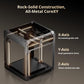 Anycubic Kobra S1 Max 3D Printer, Fully-Enclosed CoreXY with 65℃ Chamber, 350℃ Hotend for Engineering-Grade Filaments, Large 350mm³ Volume, 600mm/s High-Speed, AI Detection & Auto-Resume