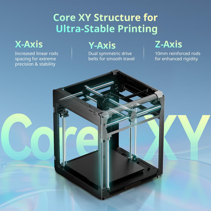 Anycubic Kobra S1 Max 3D Printer Only, Support Multi-Color 3D Printing,350℃ Hotend for Engineering-Grade Filaments, 600mm/s High-Speed, AI Detection & Auto-Resume, Large 350x350x350mm³ Print Volume