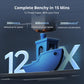 Anycubic Kobra S1 Max Combo 3D Printer, 600mm/s High-Speed, ACE 2 Pro Native 4-Color Expandable to 16, LeviQ 3.0 Auto Leveling, 350℃ Nozzle, 65℃ Heated Chamber CoreXY, Large Print Size 350x350x350mm