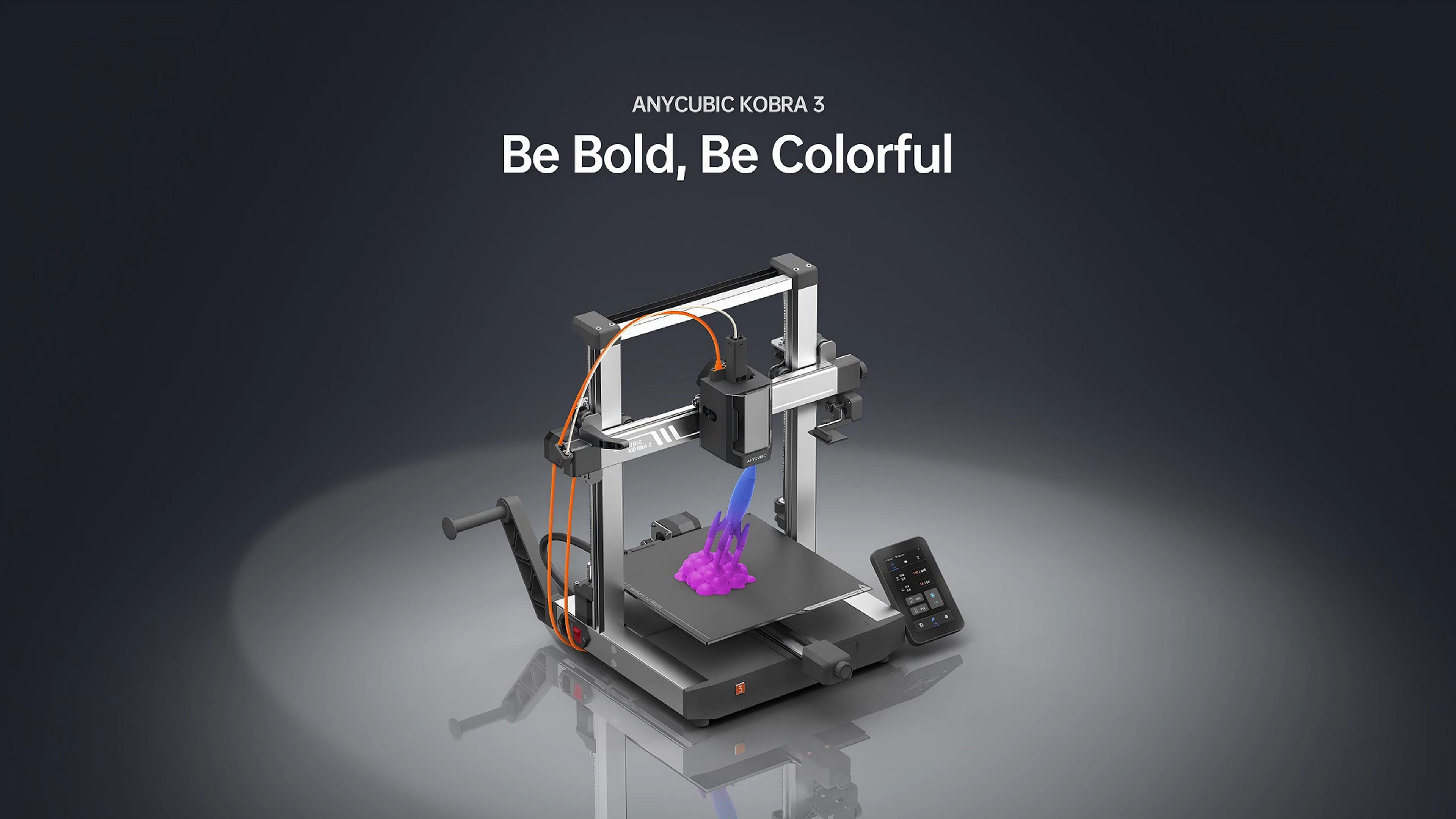 Anycubic Kobra 3 3D Printer: Be Bold, Be Colourful